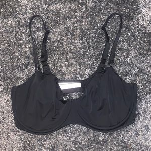 NWOT Victoria Secret Black Unlined Push Up Bra